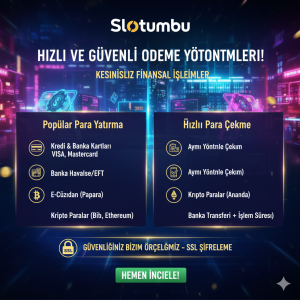 Slotumbu Para Yatırma ve Çekme Yöntemleri Hızlı ve Güvenli Finansal İşlemler 2025